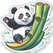 Panda Sticker シール (正面)