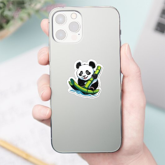 Panda Sticker シール (スマートフォン)
