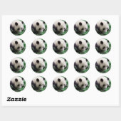 Panda Sticker ラウンドシール (シート)