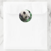 Panda Sticker ラウンドシール (バッグ)