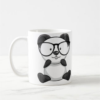 Panda Sunglasses Panda Lover Themed コーヒーマグカップ