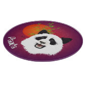 Panda Treffen Glasbrett カッティングボード (角)