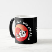 Panda Treffen Tasse モーフィングマグカップ (正面左)