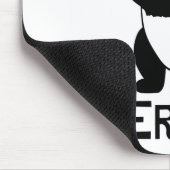 Panda Workout Gym マウスパッド (コーナー)