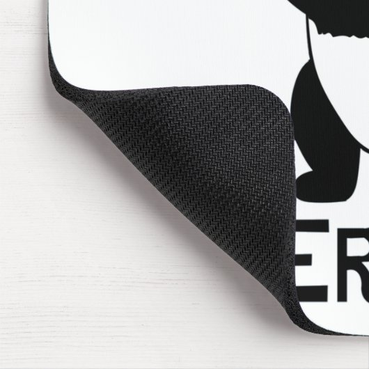 Panda Workout Gym マウスパッド (コーナー)