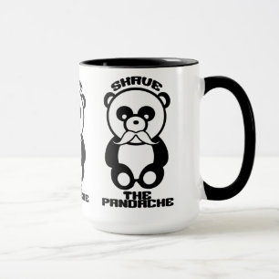 Pandacheのマグ-スタイル及び色を選んで下さい マグカップ