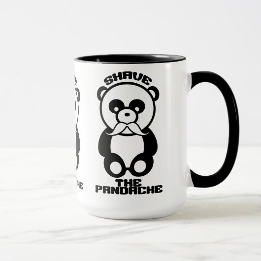 Pandacheのマグ-スタイル及び色を選んで下さい マグカップ (右)