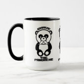 Pandacheのマグ-スタイル及び色を選んで下さい マグカップ (左)