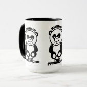 Pandacheのマグ-スタイル及び色を選んで下さい マグカップ (正面左)