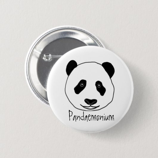 Pandaemoniumのバッジ 缶バッジ (正面&裏面)