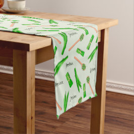 Pandan Leaf Pattern Table Runner ショートテーブルランナー