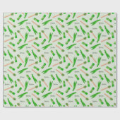 Pandan Leaf Pattern Wrapping Paper  ラッピングペーパー (フラット)