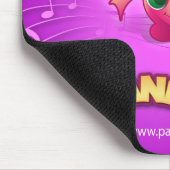 Pandandaのピンクのドラゴンのマウスパッド マウスパッド (コーナー)