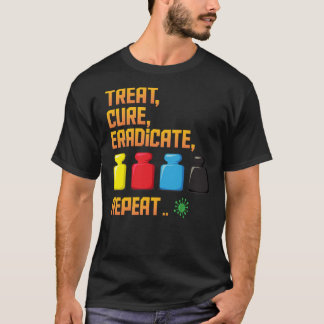 Pandemic Treat, Cure, Eradicate, Repeat Board Game Tシャツ