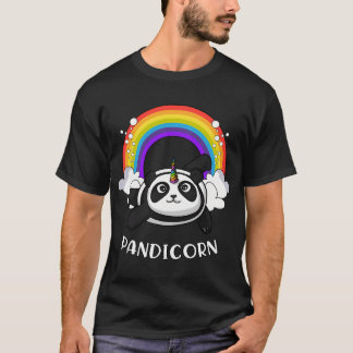 Pandicorn Panda Bear Unicorn Tシャツ