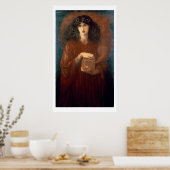 Pandora, 1871 (キャンバス上の油) ポスター (キッチン)