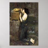 PaNDoRA, by John William Waterhouse, 1896 ポスター (正面)