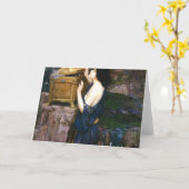 Pandora's Box - John William Waterhouse カード (黄色い花)