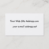 Pandsのライスペーパーの金ゴールドフレーム 名刺 (裏面)