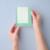 Panel 029 - Abstract Aqua チラシ (手)