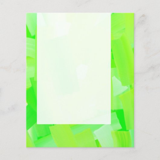 Panel 041 - Painted Green チラシ (正面)