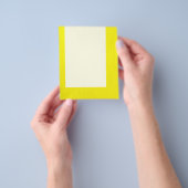 Panel 043 - Painted Yellow チラシ (手)