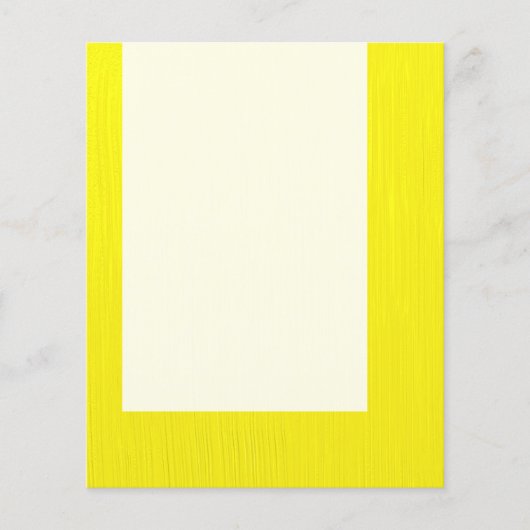 Panel 043 - Painted Yellow チラシ (正面)