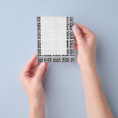 Panel 048 - Square Town チラシ (手)