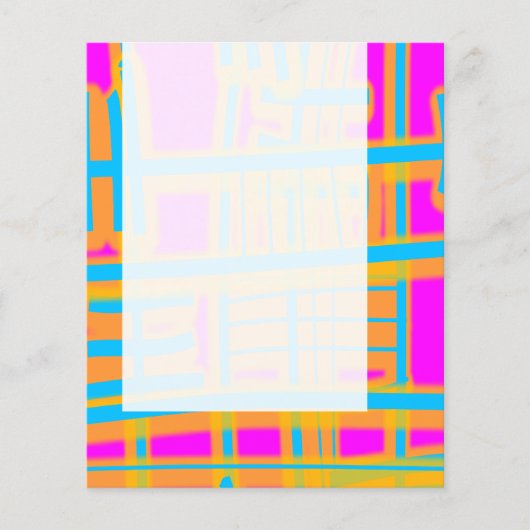 Panel 059 - Colorful Abstract チラシ (正面)