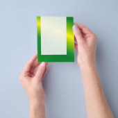 Panel 05 - Green Wave チラシ (手)