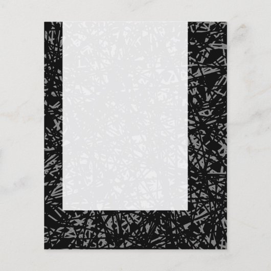 Panel 063 - Abstract Lines - Gray チラシ (裏面)