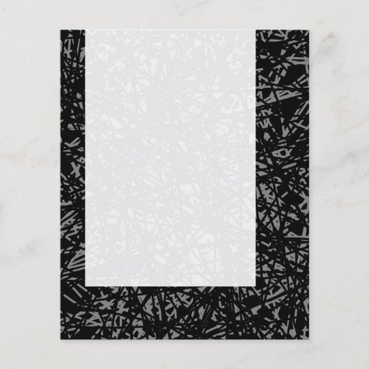 Panel 063 - Abstract Lines - Gray チラシ (正面)