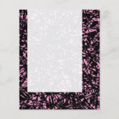 Panel 072 - Abstract Lines - Pink チラシ (裏面)