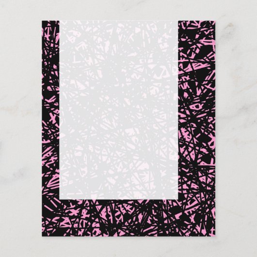 Panel 072 - Abstract Lines - Pink チラシ (裏面)