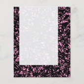Panel 072 - Abstract Lines - Pink チラシ (正面)