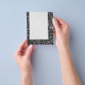 Panel 086 - Abstract Rectangles チラシ (手)