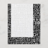 Panel 086 - Abstract Rectangles チラシ (裏面)