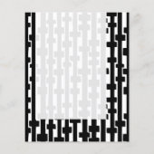 Panel 092 - Abstract Lines チラシ (裏面)