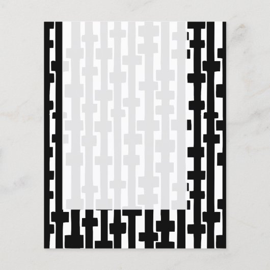 Panel 092 - Abstract Lines チラシ (裏面)