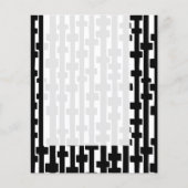 Panel 092 - Abstract Lines チラシ (正面)