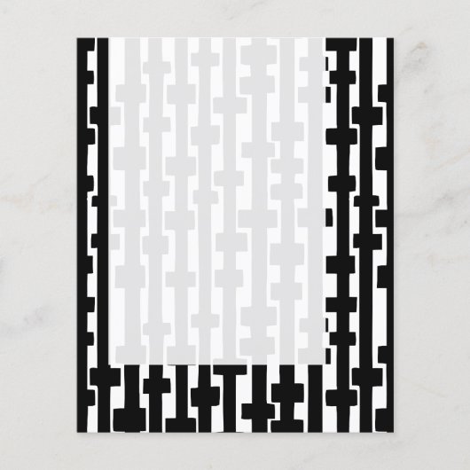 Panel 092 - Abstract Lines チラシ (正面)