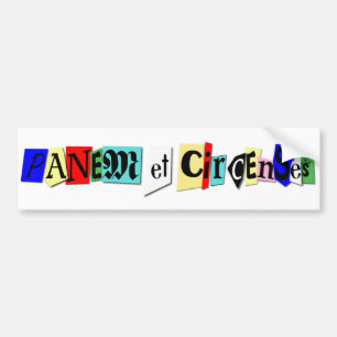 PanemとCircenses バンパーステッカー