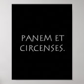 Panem et circenses ポスター (正面)