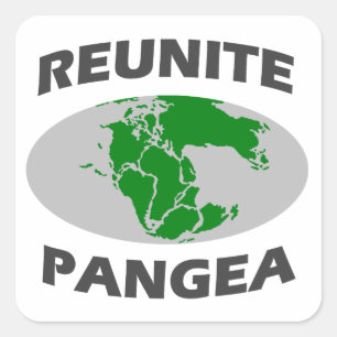 Pangeaを再会させて下さい スクエアシール