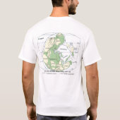 Pangeaを再会させて下さい! Tシャツ (裏面)