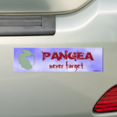 Pangea… バンパーステッカー (車上)