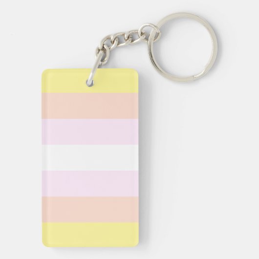 Pangender Pride Flag キーホルダー (裏面)