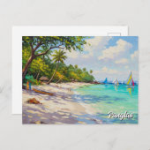 Panglao Island Philippines Travel ポストカード (正面/裏面)