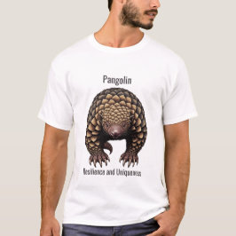 pangolin - Resilience and Uniqueness Tシャツ