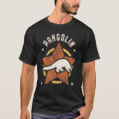 Pangolin Vintage Retro Classic Animal Tシャツ (正面)